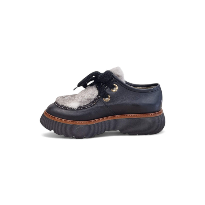 Viola Ricci Gio - Scarpa allacciata nera phar Discount Store per i nuovi prodotti