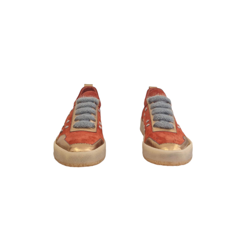 Viola Ricci Regina - pelle arancio - smith 50% di sconto con spedizione gratuita
