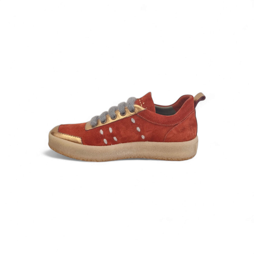 Viola Ricci Regina - pelle arancio - smith 50% di sconto con spedizione gratuita
