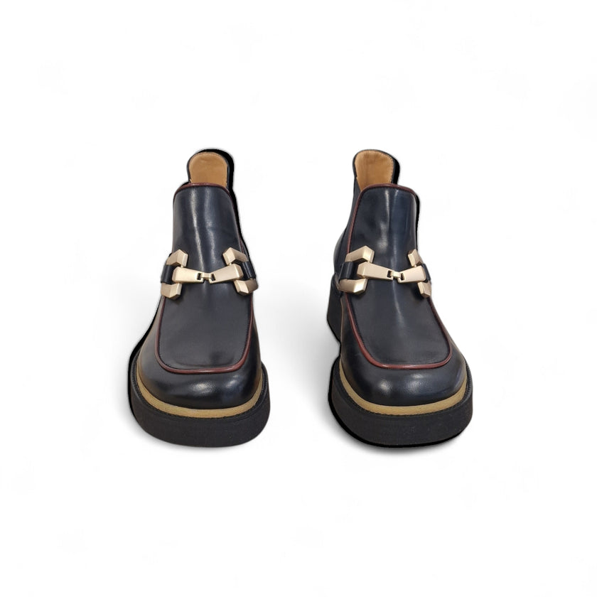 Viola Ricci Alice - Stivaletto beatles nero - rhum Duty-free
