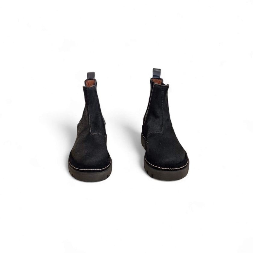 Viola Ricci Gio - Beatles in pelle nera Negozi Online