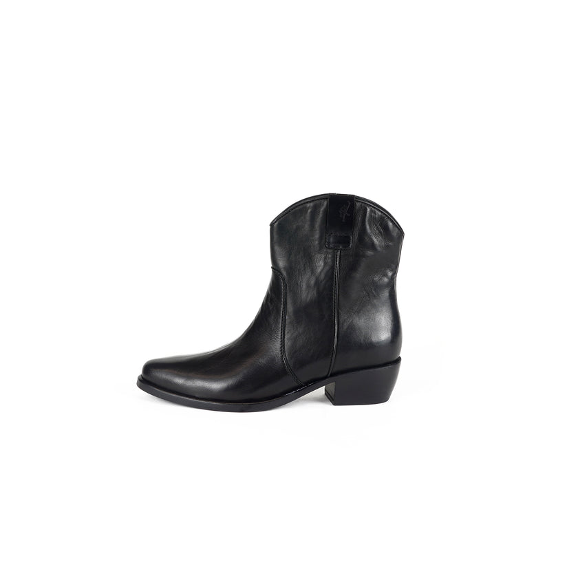 Viola Ricci Luise - Stivaletto texano Nero Presa