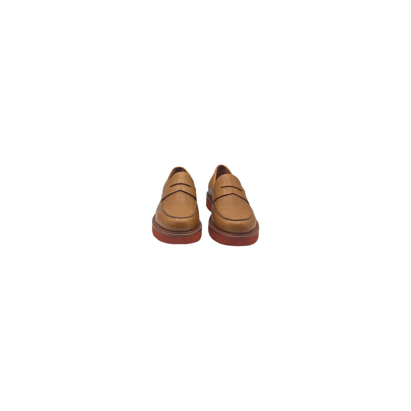 Viola Ricci Polly - mocassino in pelle - col. cuoio Outlet