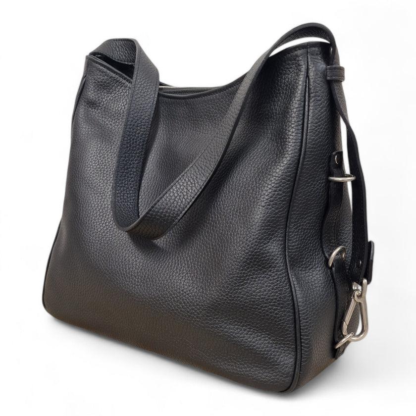 Viola Ricci West - Borsa in pelle nera Shopping online