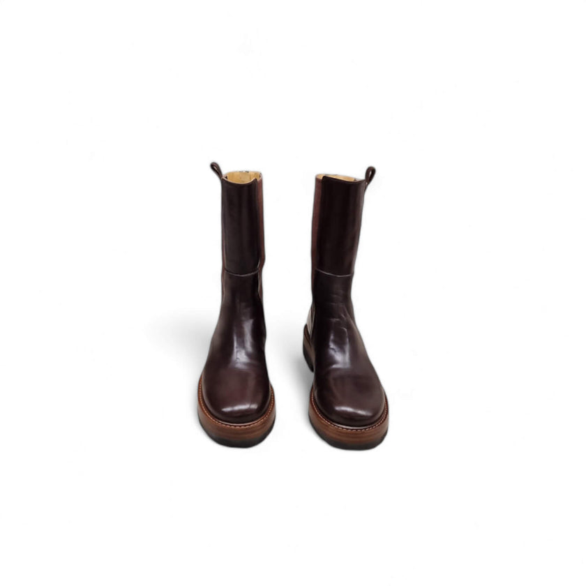 Viola Ricci Sally - Stivale in pelle T.moro Cyber Monday