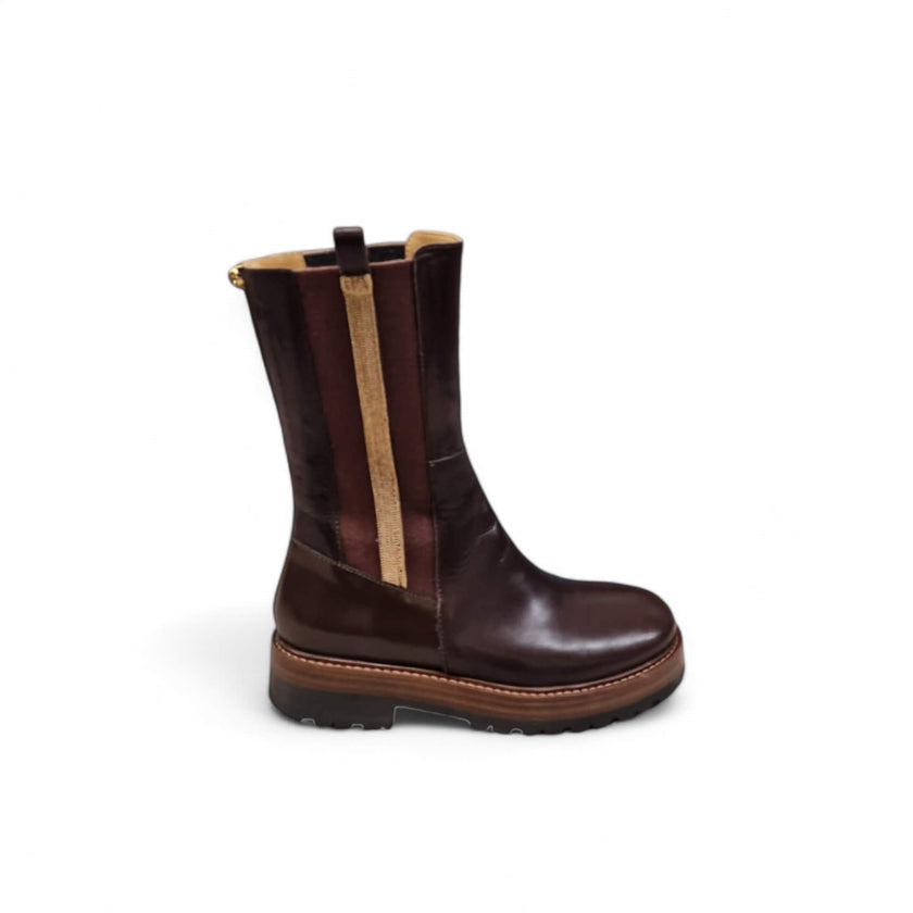 Viola Ricci Sally - Stivale in pelle T.moro Cyber Monday