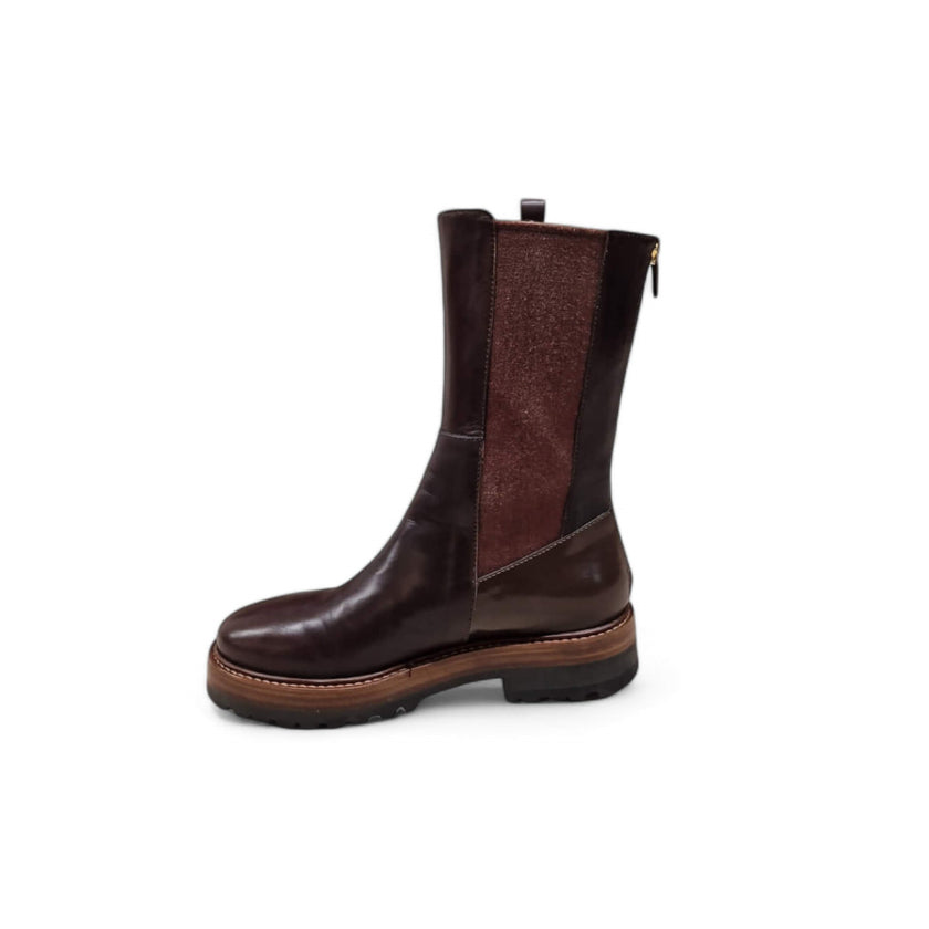 Viola Ricci Sally - Stivale in pelle T.moro Cyber Monday