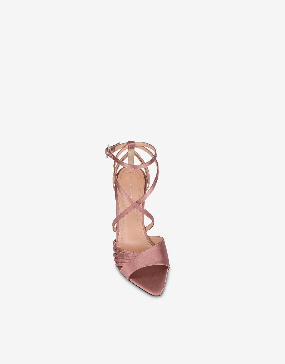 Alberta Ferretti Sandali in raso Evening In Vendita