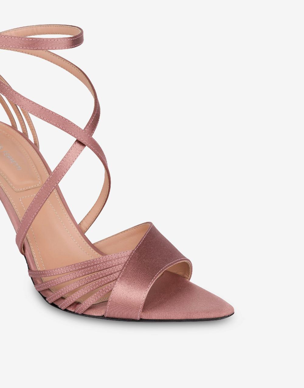 Alberta Ferretti Sandali in raso Evening In Vendita