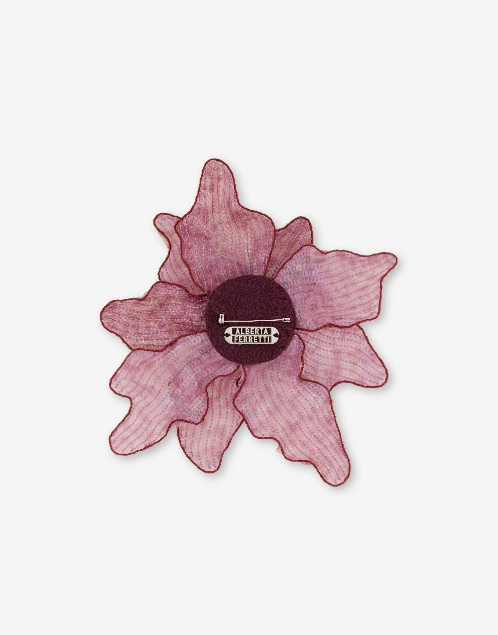 Alberta Ferretti Spilla bijoux a fiore Dripping Rose I Più Venduti