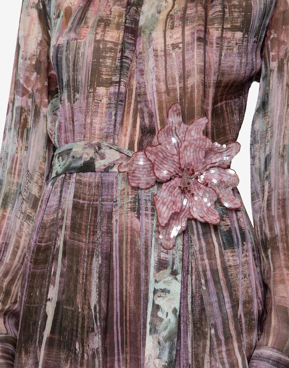 Alberta Ferretti Spilla bijoux a fiore Dripping Rose I Più Venduti