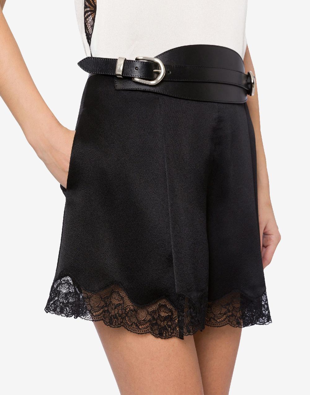 Alberta Ferretti Cintura alta in vitello con fibbie Qualità Garantita