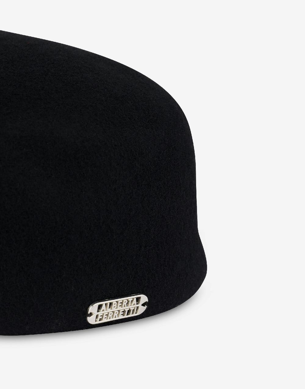 Alberta Ferretti Cappello in panno di lana Convenienza
