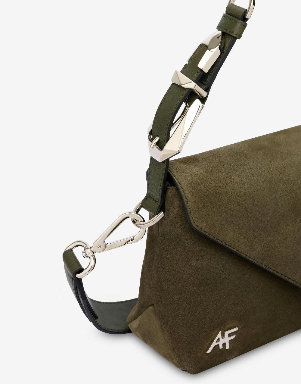 Alberta Ferretti Dori bag piccola in camoscio Sconto
