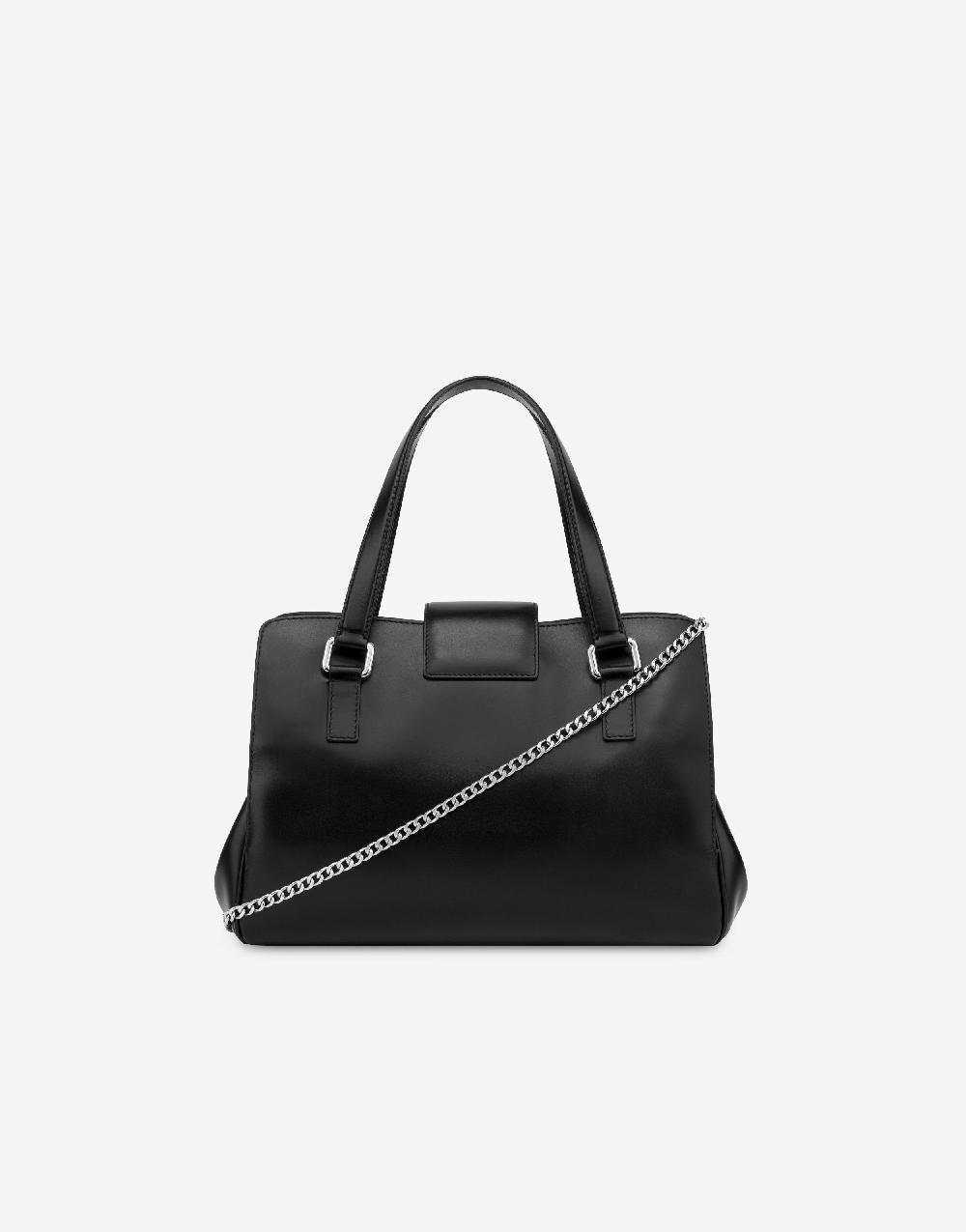 Alberta Ferretti Borsa doppio manico in vitello Allure Vendita Calda