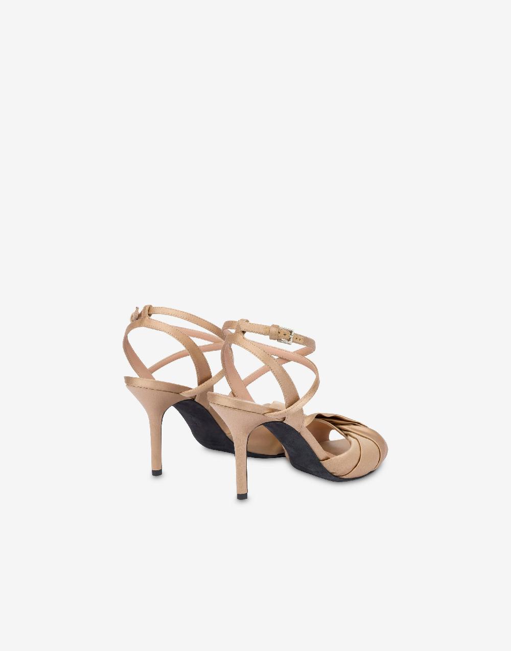 Alberta Ferretti Sandali in raso Evening Nuovo