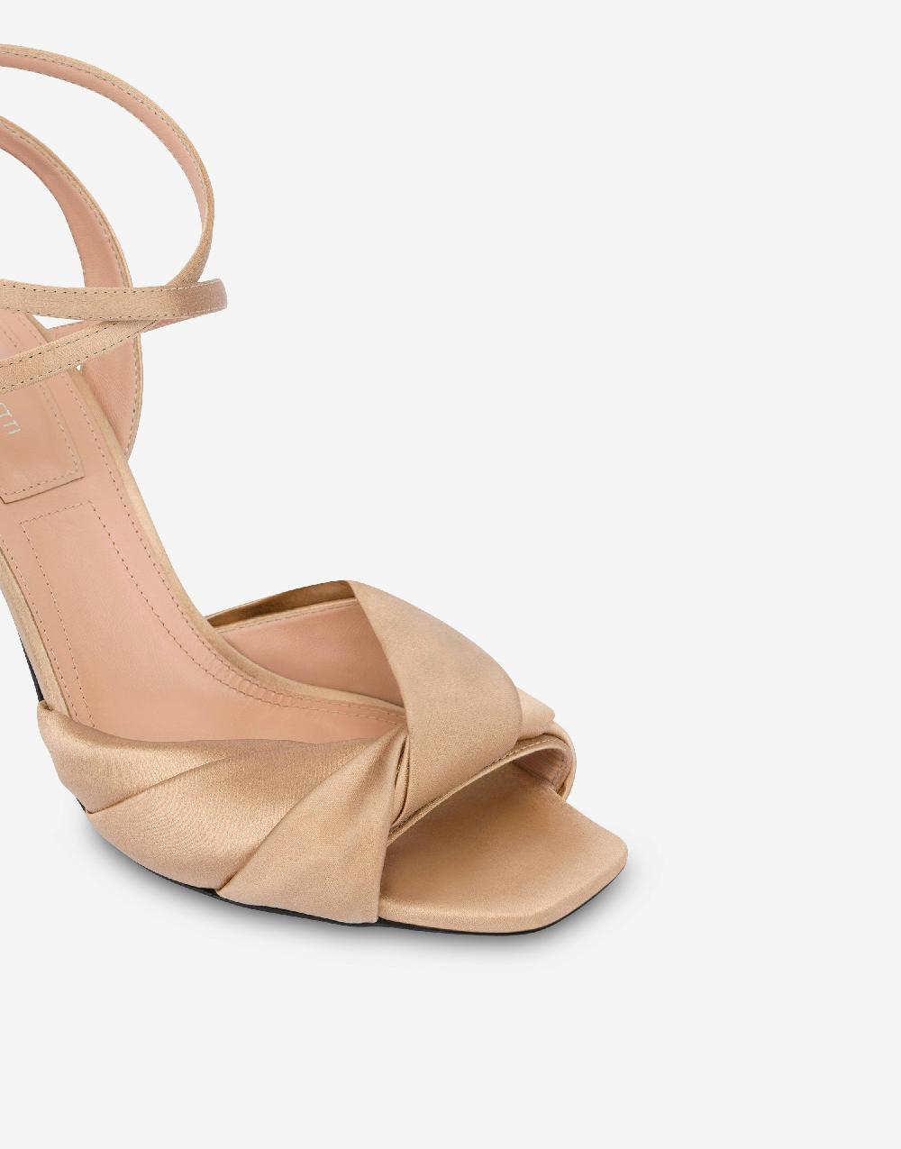 Alberta Ferretti Sandali in raso Evening Nuovo
