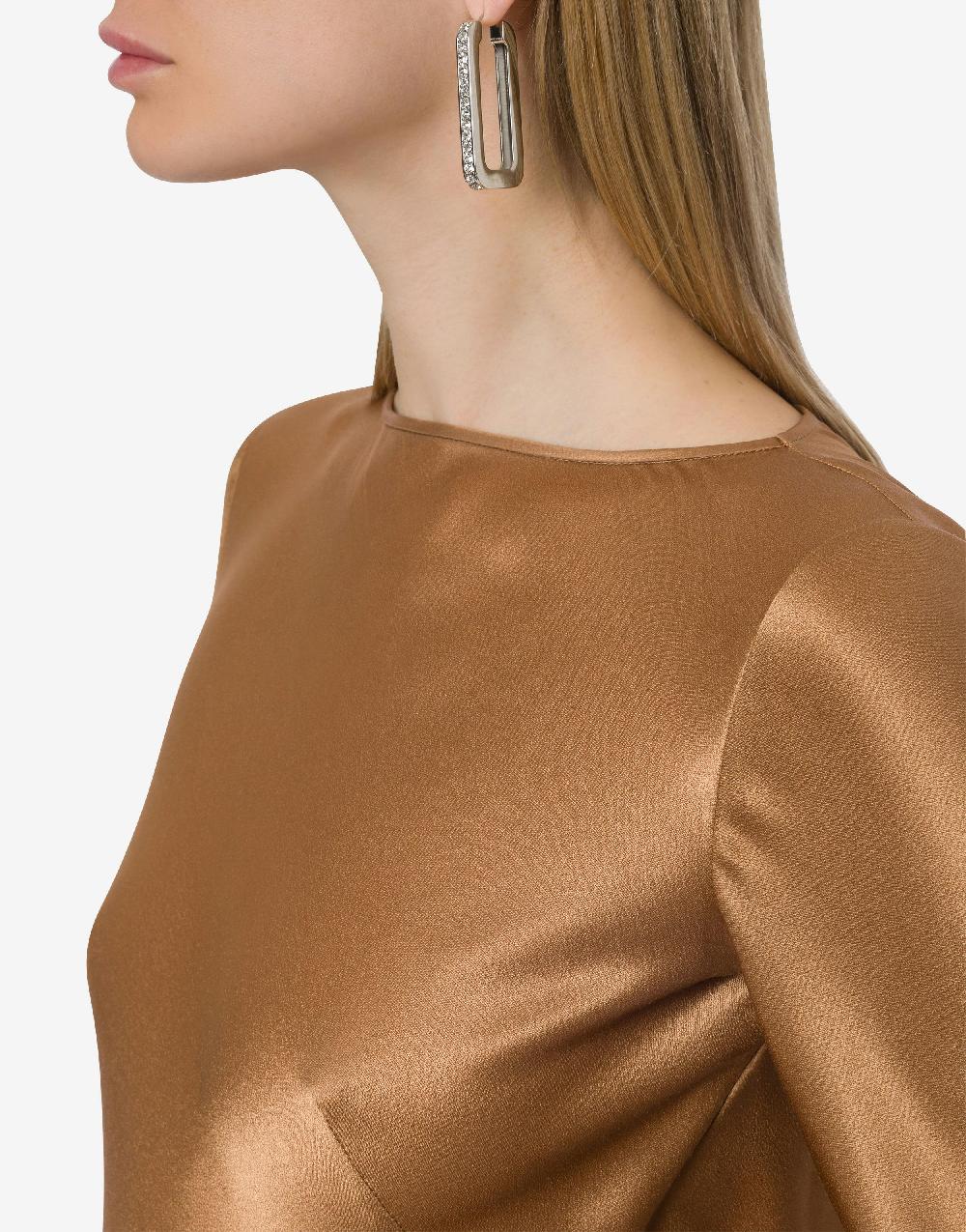 Alberta Ferretti Orecchini in metallo con strass Acquista Ora