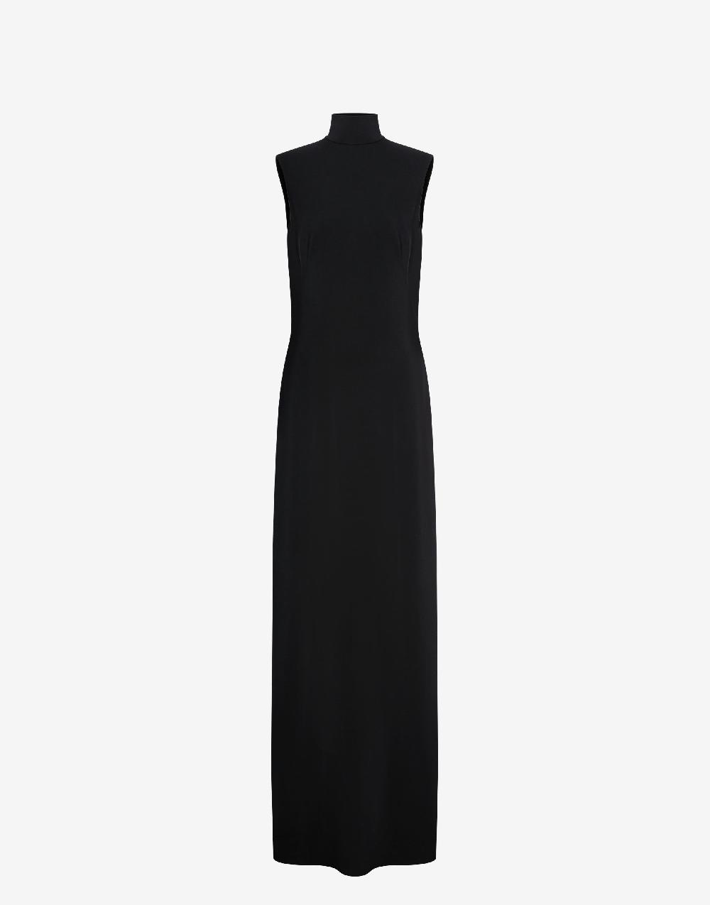 Alberta Ferretti Abito lungo in cady stretch Vendita Economica