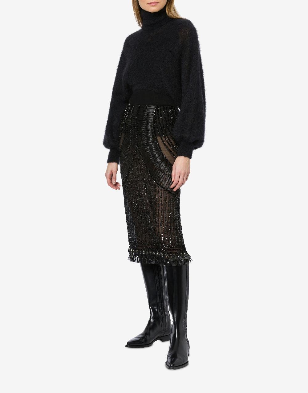 Alberta Ferretti Gonna in tulle con paillettes Acquista Ora