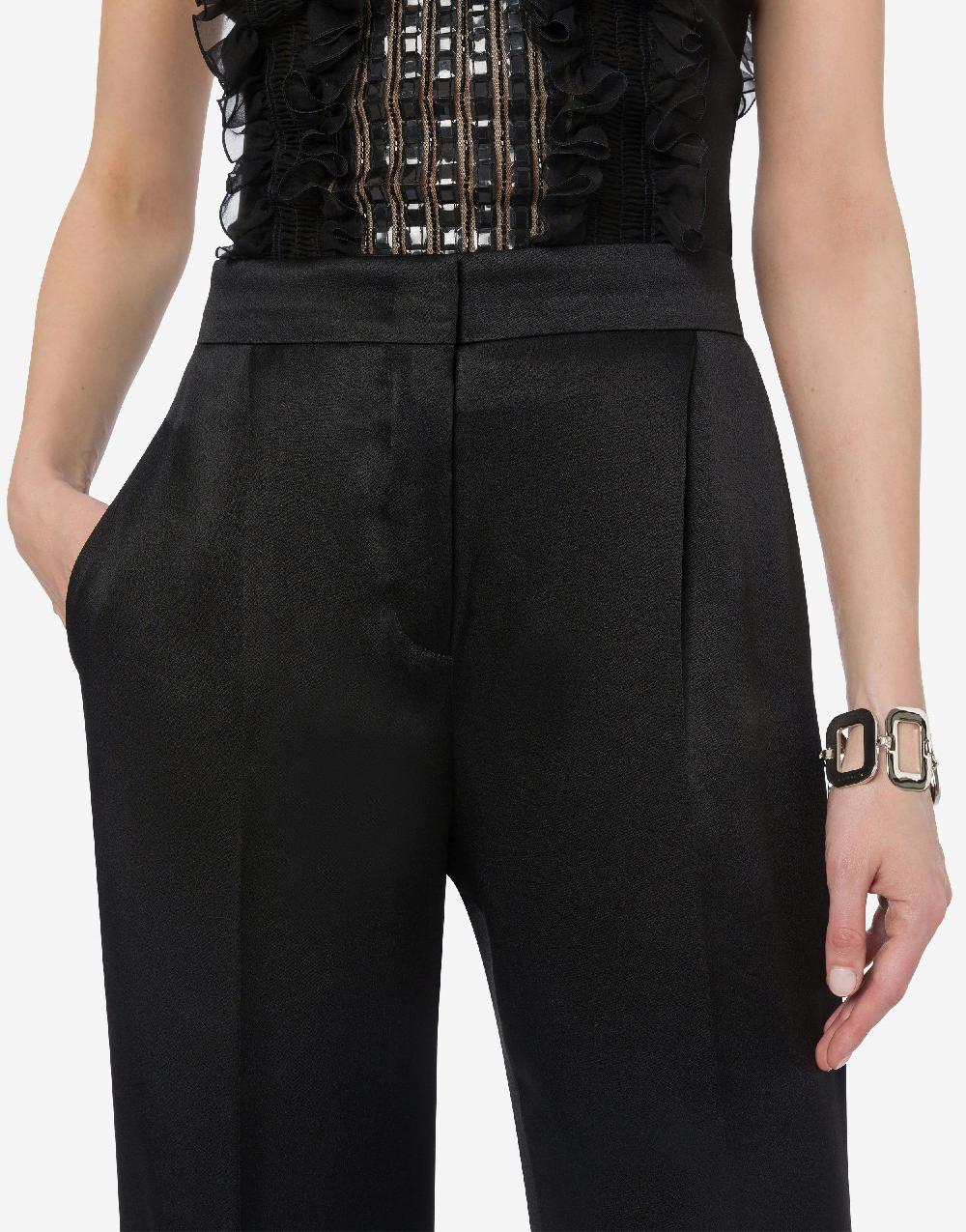 Alberta Ferretti Pantalone in raso Prezzo Ridotto