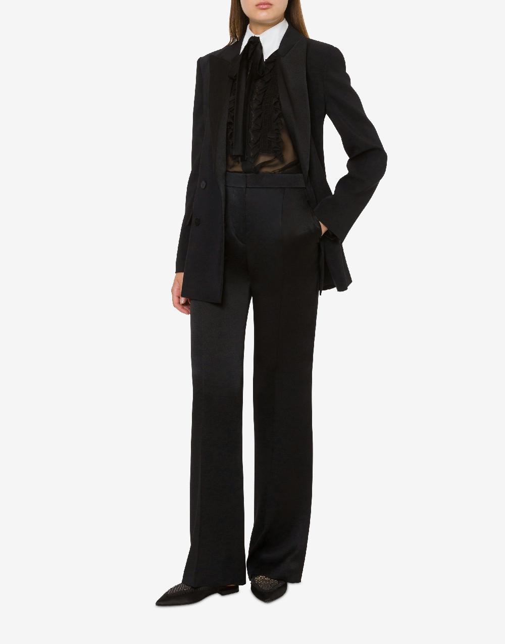 Alberta Ferretti Giacca doppiopetto in cady stretch Sottocosto