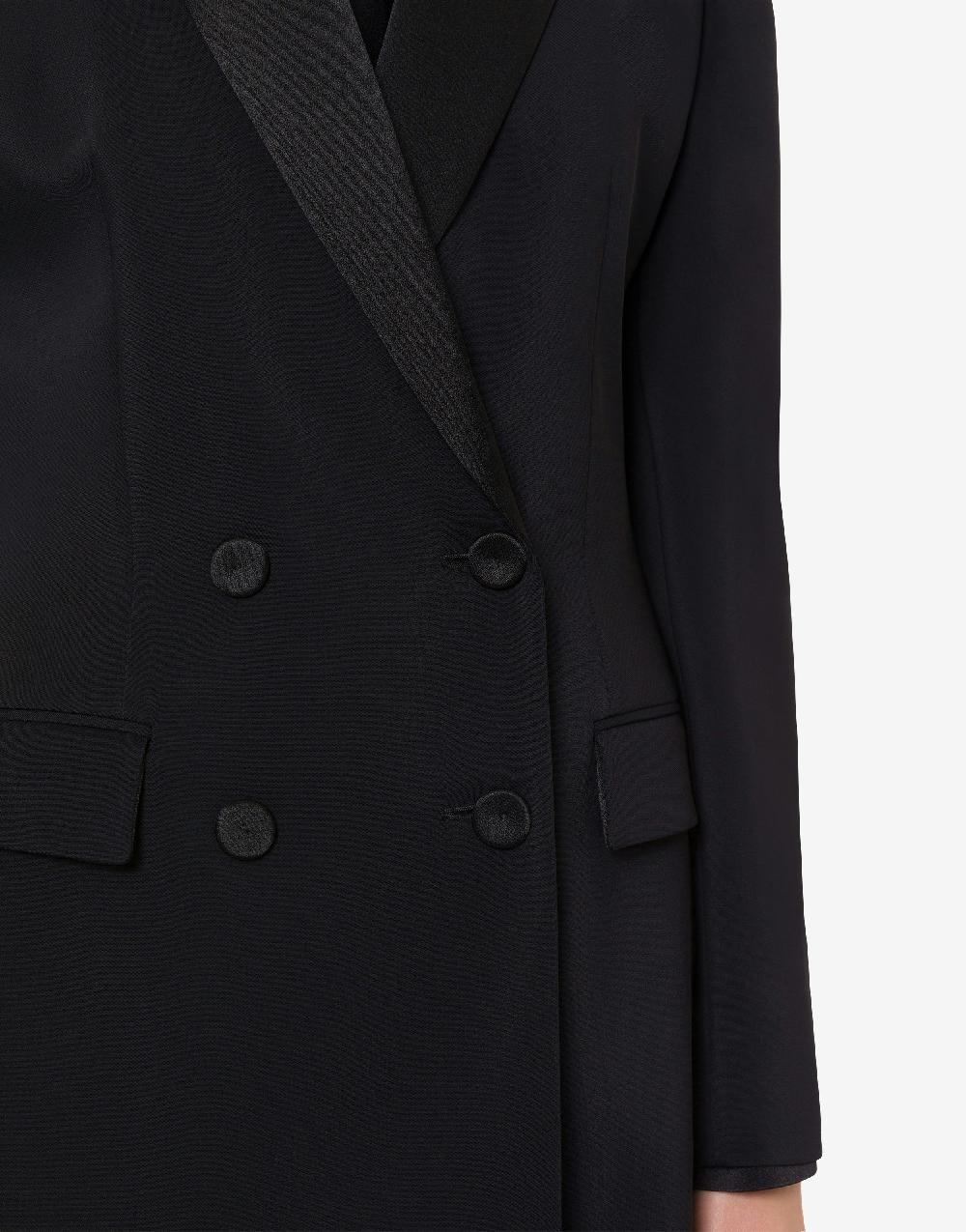 Alberta Ferretti Giacca doppiopetto in cady stretch Sottocosto