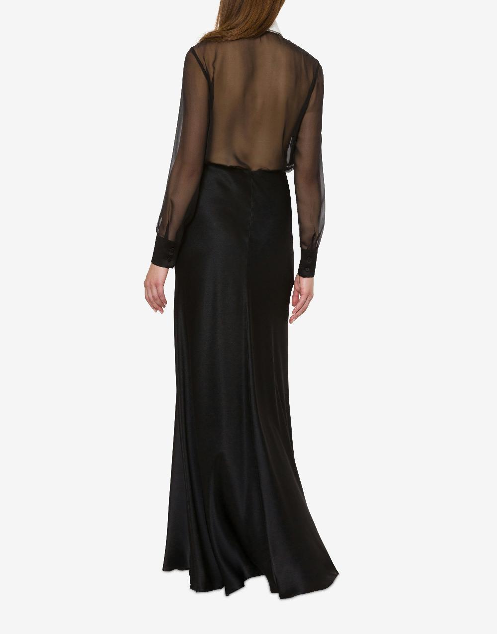 Alberta Ferretti Camicia in chiffon organico Novità