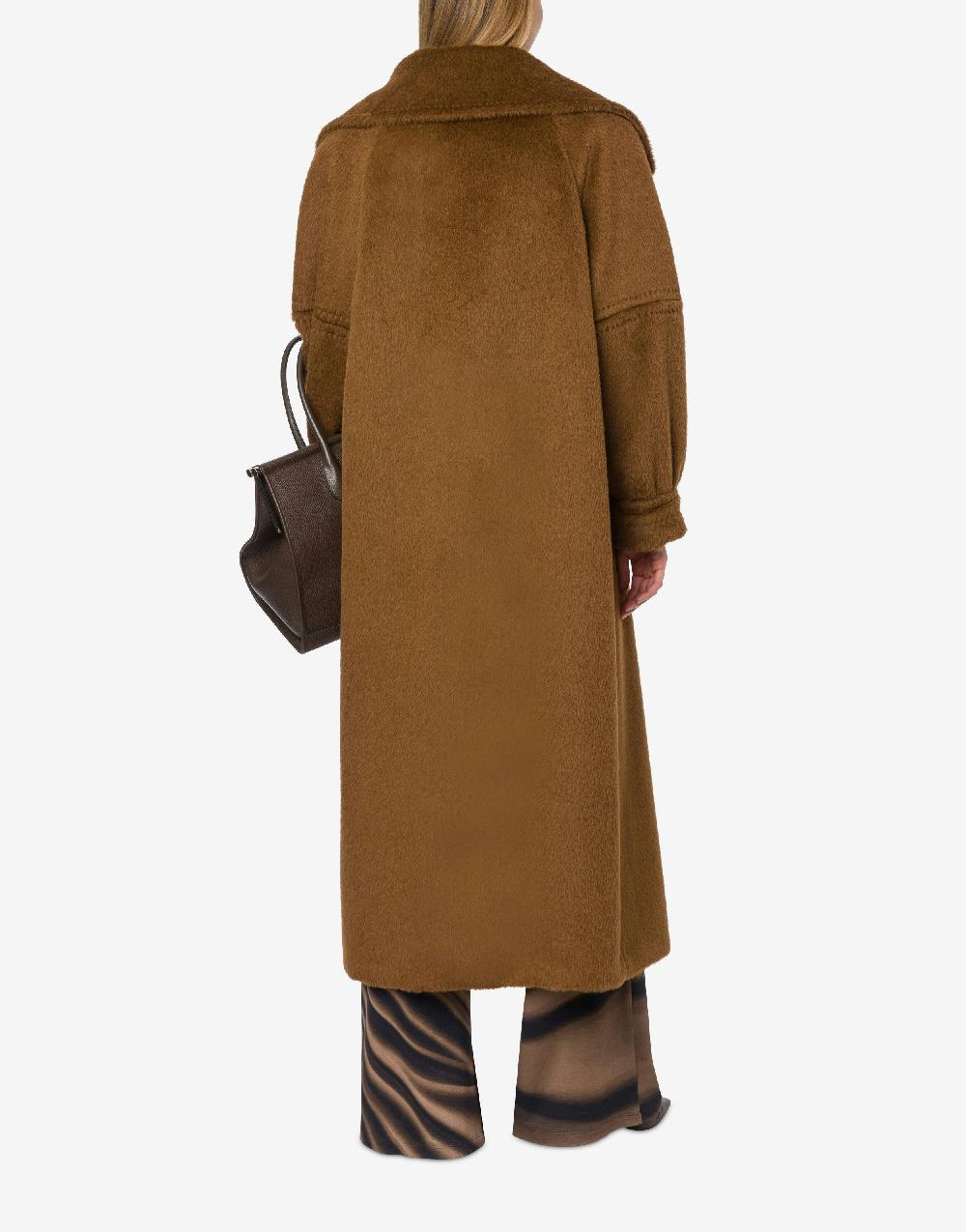 Alberta Ferretti Cappotto in alpaca Suri Outlet