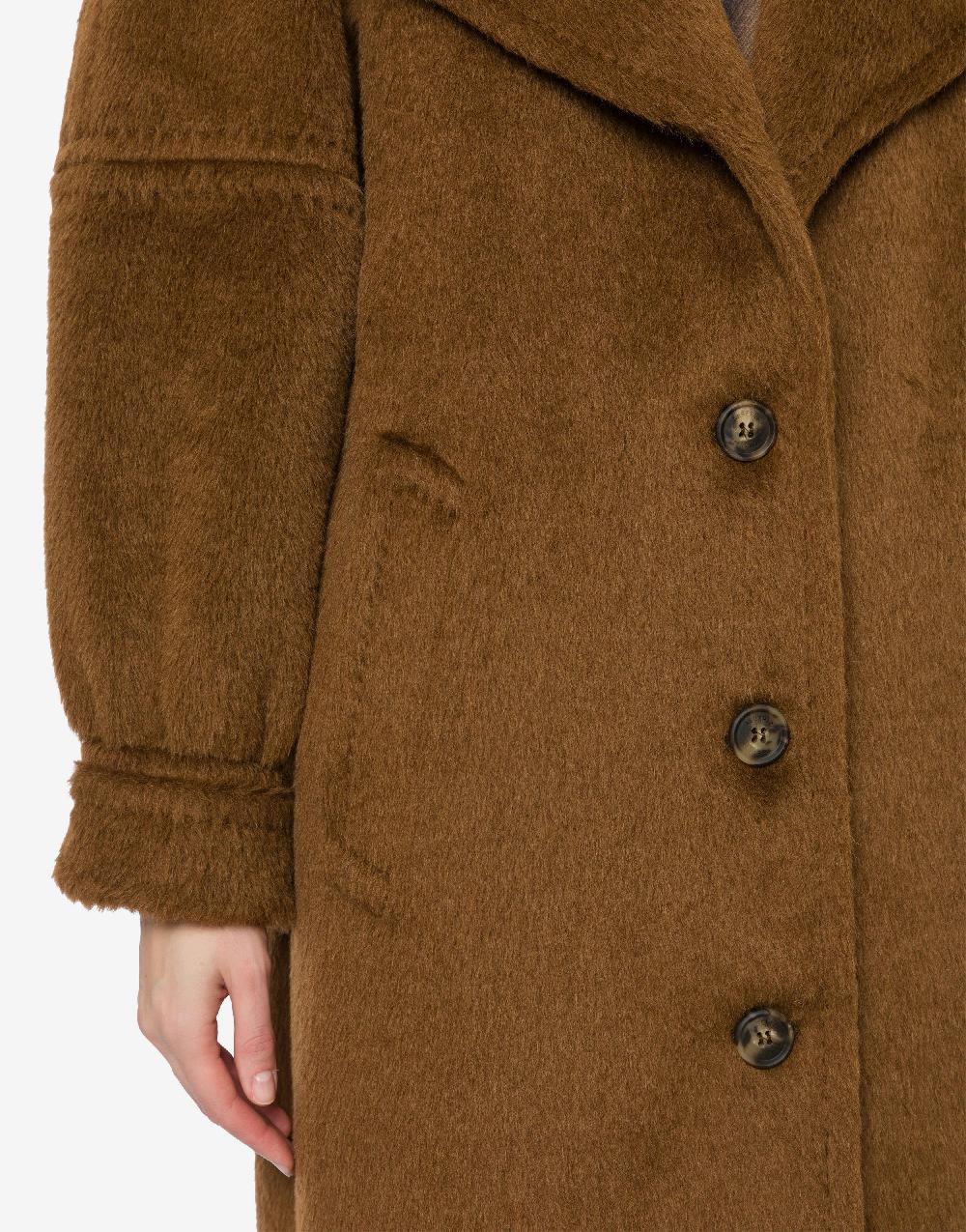 Alberta Ferretti Cappotto in alpaca Suri Outlet