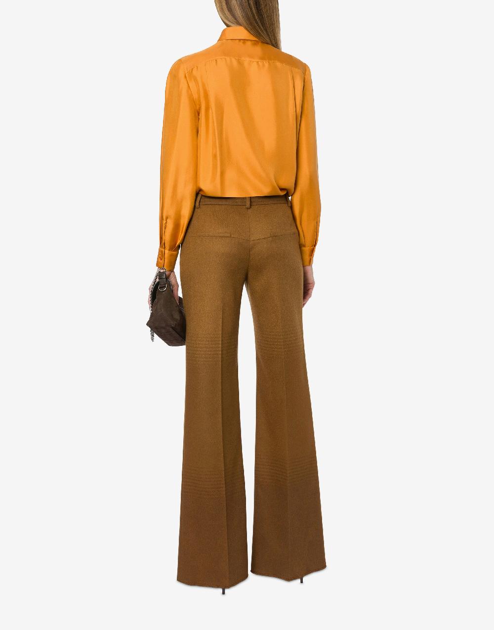 Alberta Ferretti Pantalone in flanella sfumata Saldi