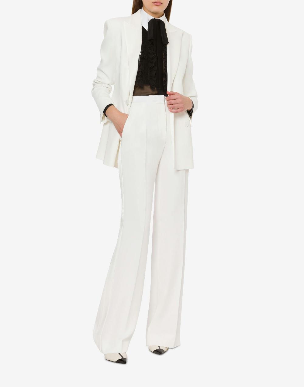 Alberta Ferretti Giacca doppiopetto in cady stretch Economico