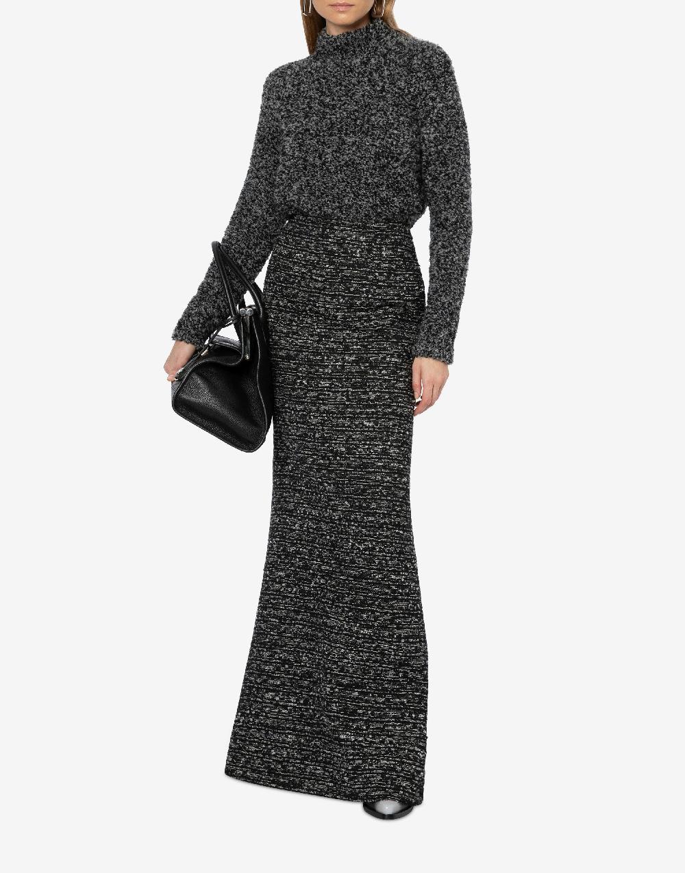 Alberta Ferretti Maglione in lana bouclé Vendita Economica