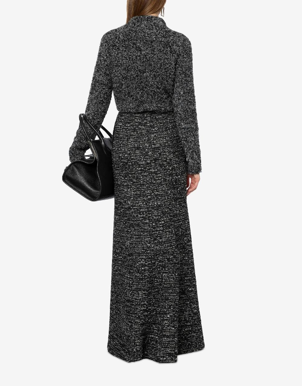 Alberta Ferretti Maglione in lana bouclé Vendita Economica