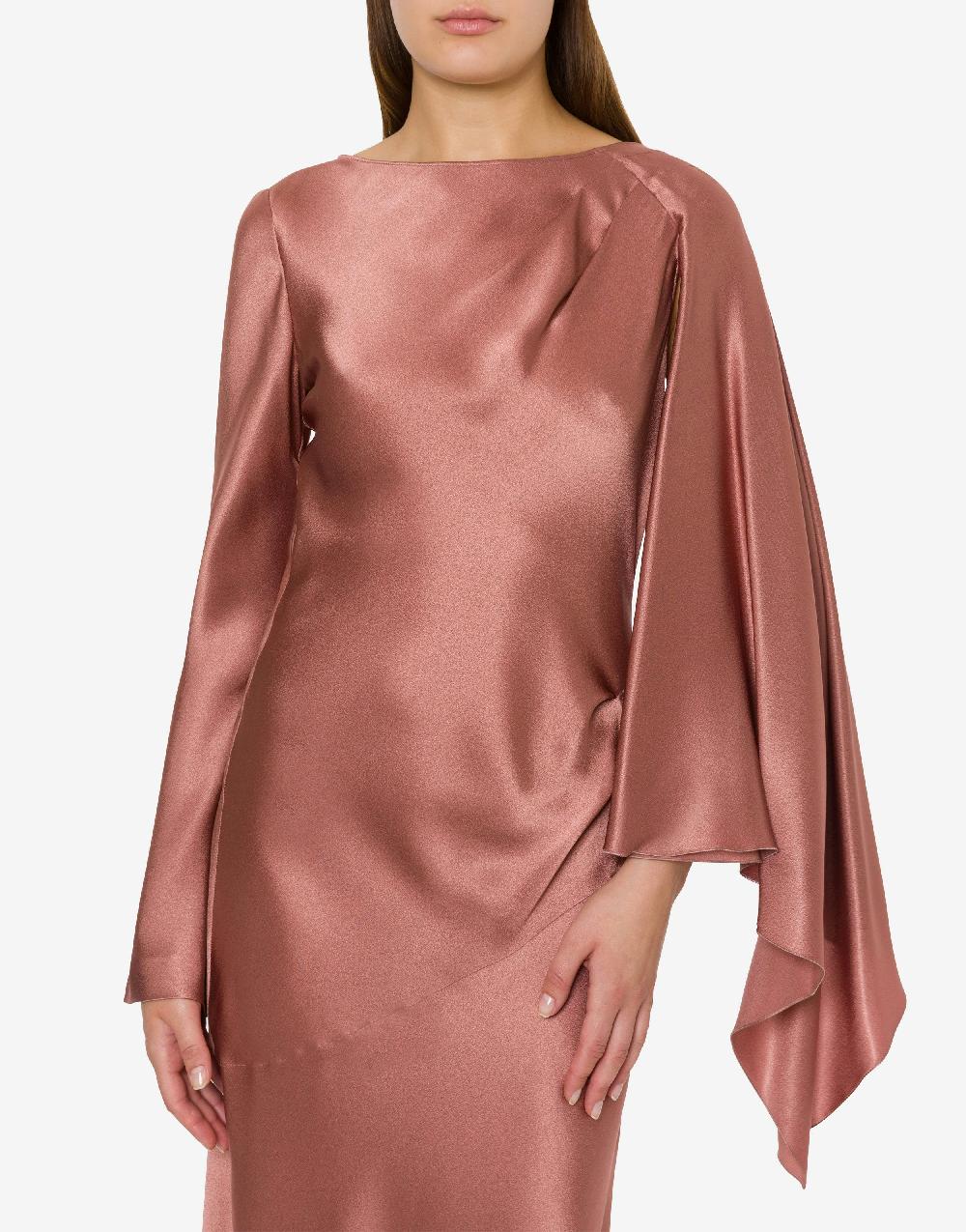 Alberta Ferretti Abito in raso Pezzi Unici