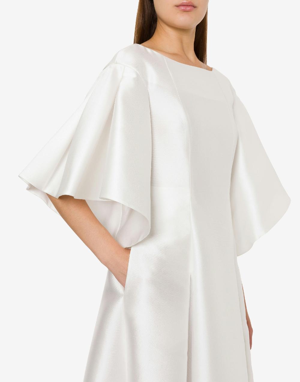 Alberta Ferretti Abito lungo in mikado Fino Al -60%