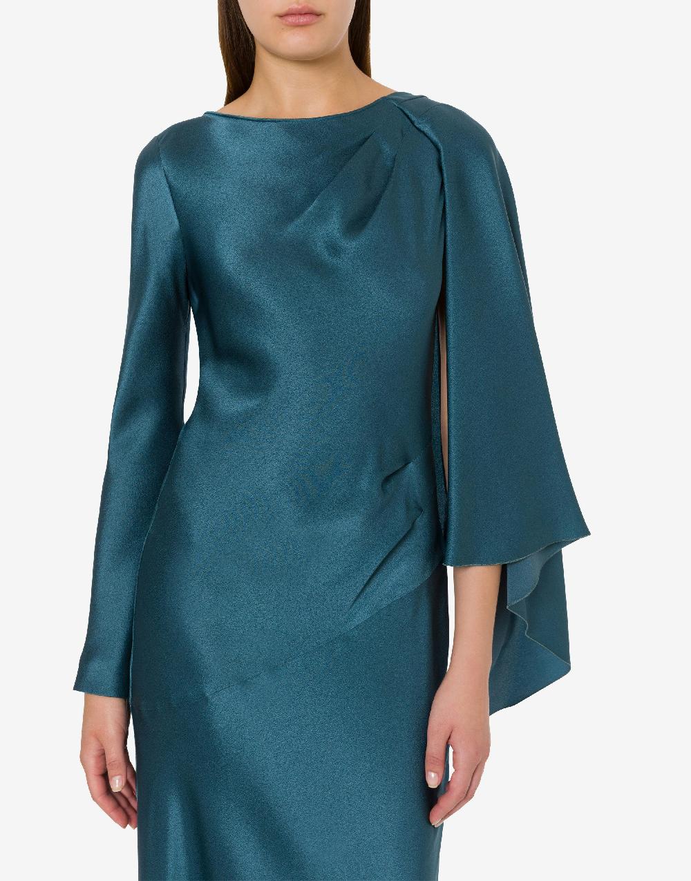 Alberta Ferretti Abito in raso Prezzo Ridotto