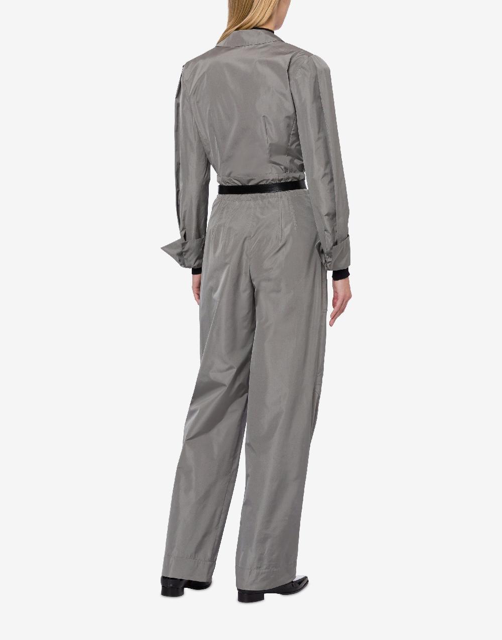Alberta Ferretti Pantalone a vita alta in taffetà Offerta Giorno del Papà