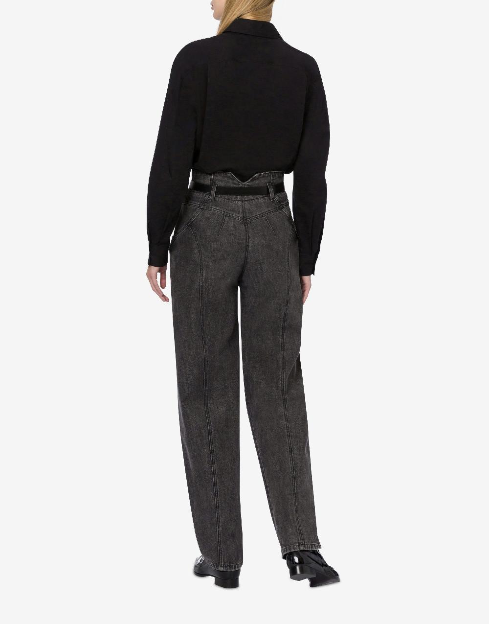 Alberta Ferretti Camicia oversize in popeline stretch Lightning offer