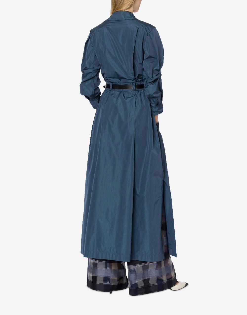 Alberta Ferretti Pantalone a palazzo in organza check lana seta Prezzo basso
