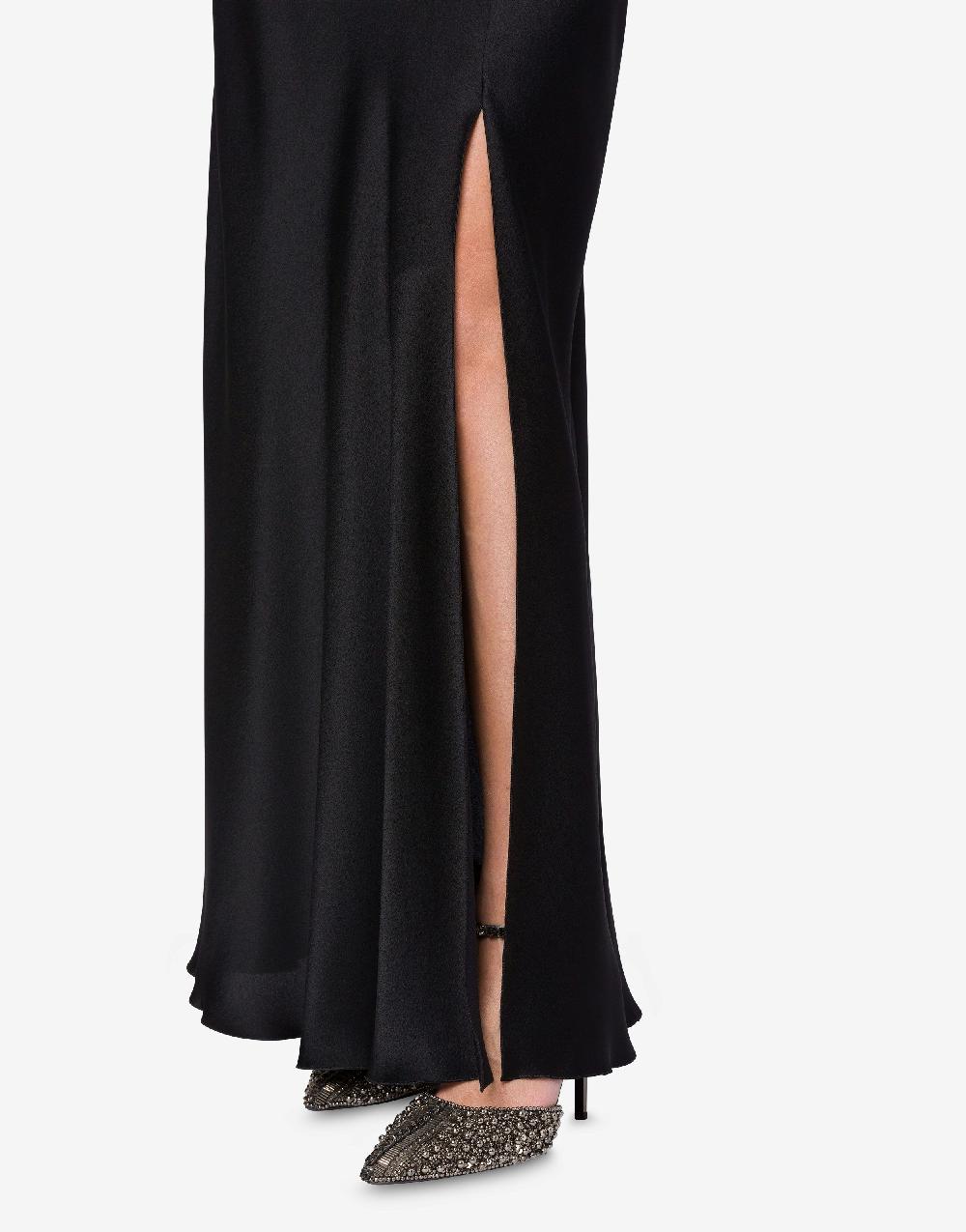 Alberta Ferretti Gonna lunga in raso Fino al 55% di sconto