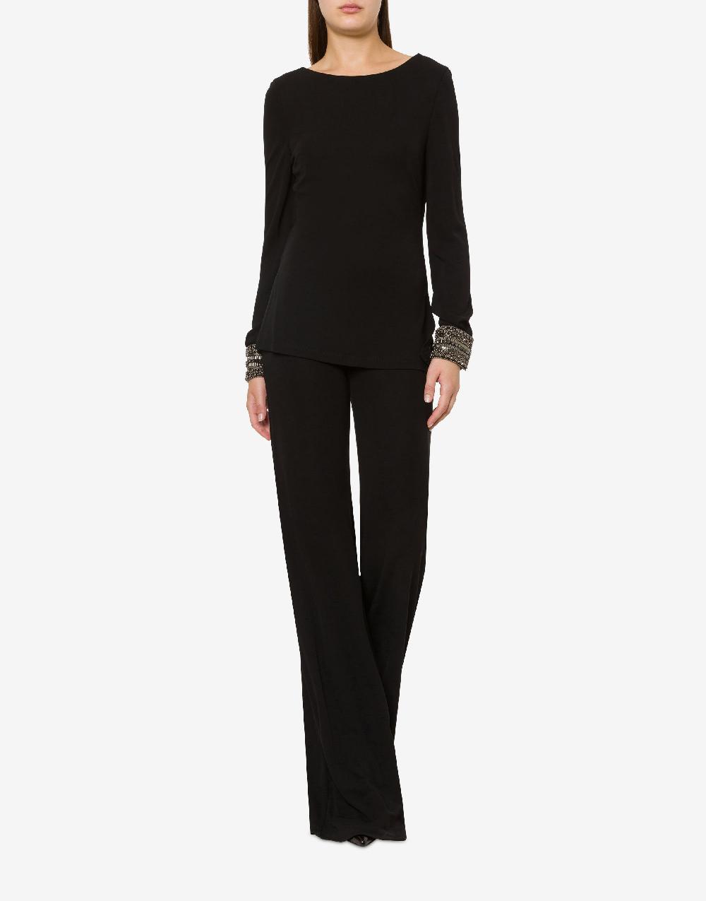 Alberta Ferretti Pantalone in organzino Super sconto