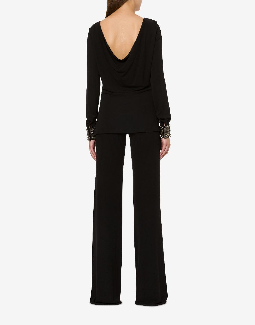 Alberta Ferretti Pantalone in organzino Super sconto