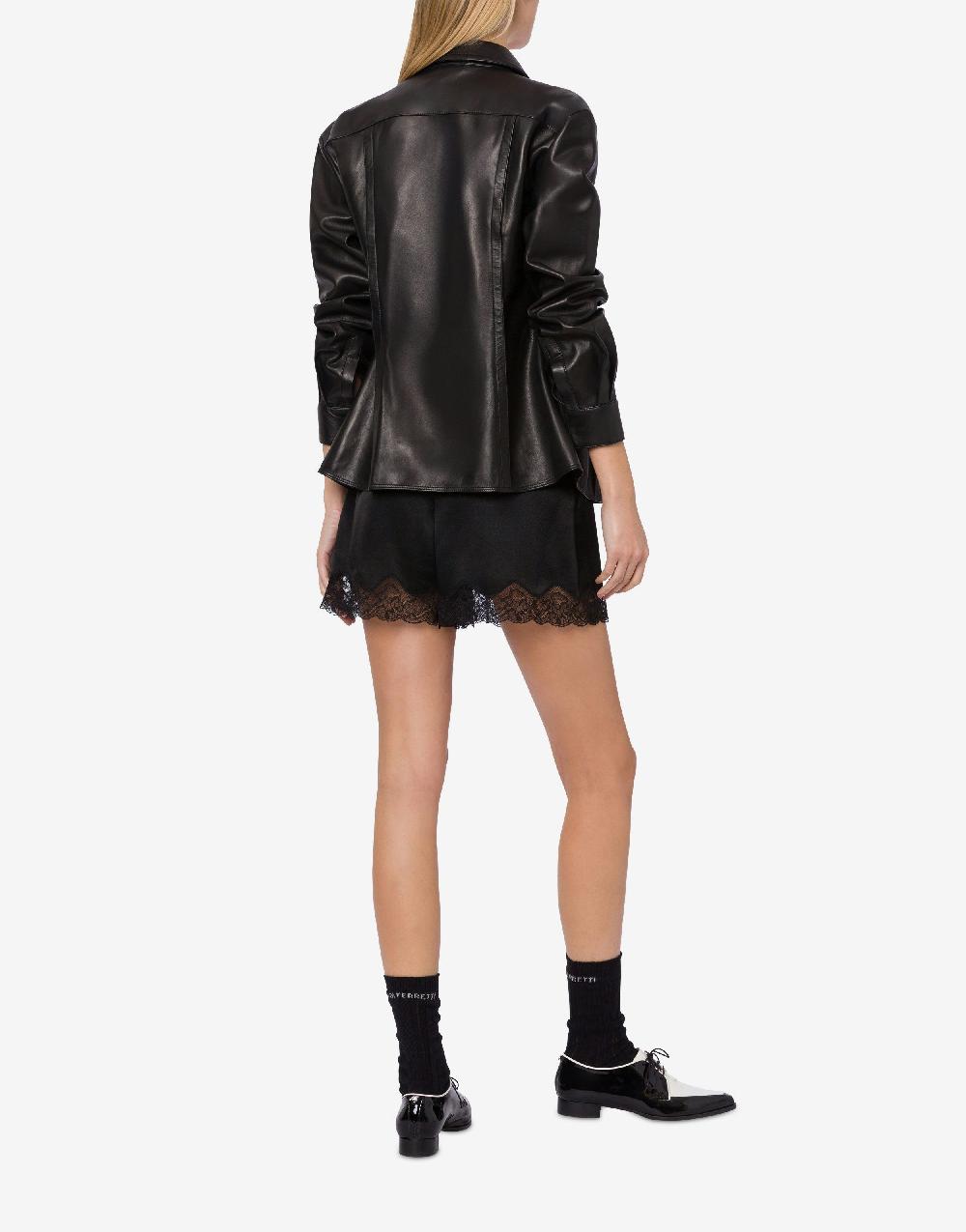 Alberta Ferretti Camicia in nappa glossy Esporta salva