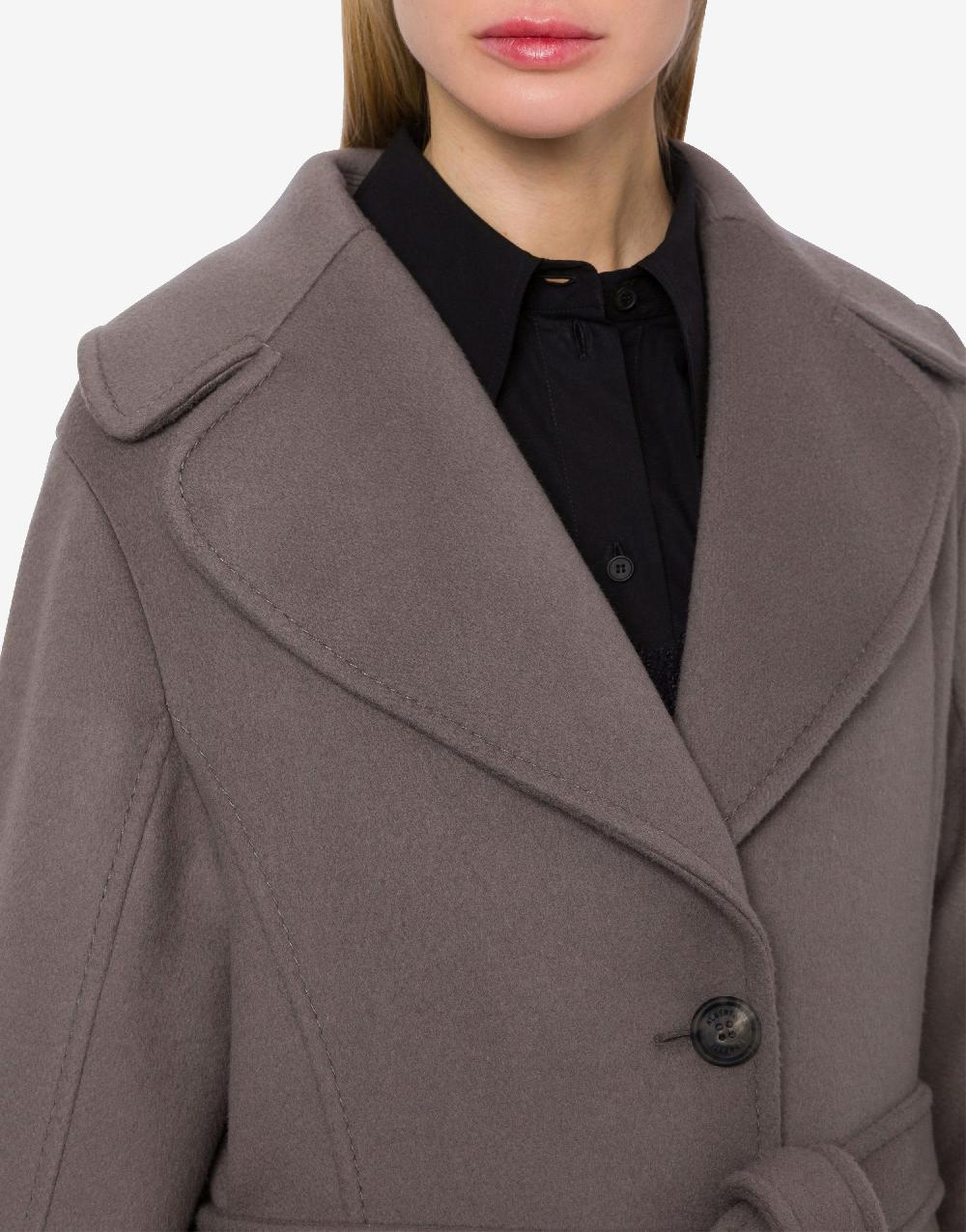 Alberta Ferretti Cappotto in panno di lana e cashmere 2025
