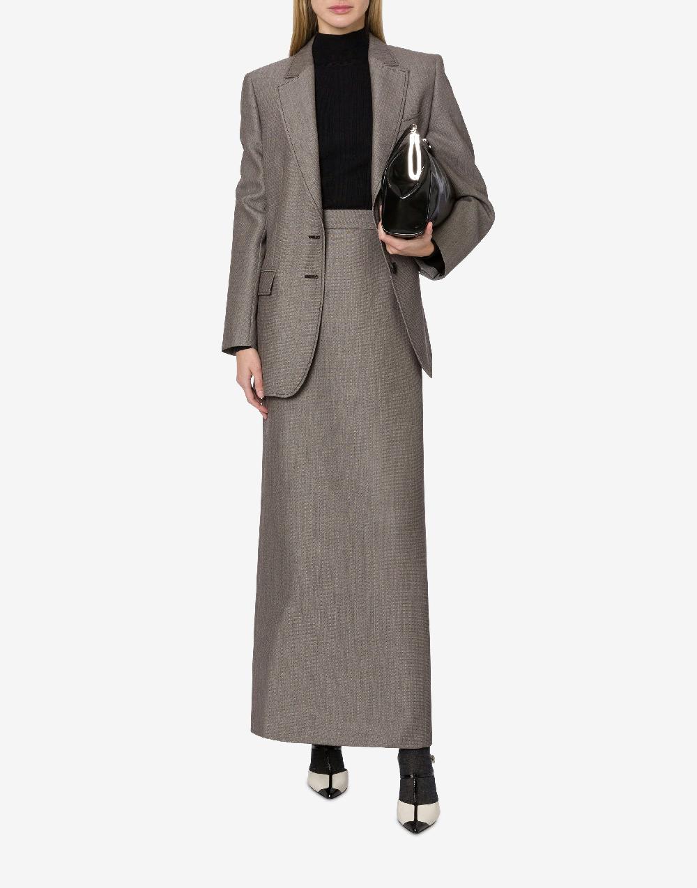 Alberta Ferretti Giacca in tweed di lana Italia