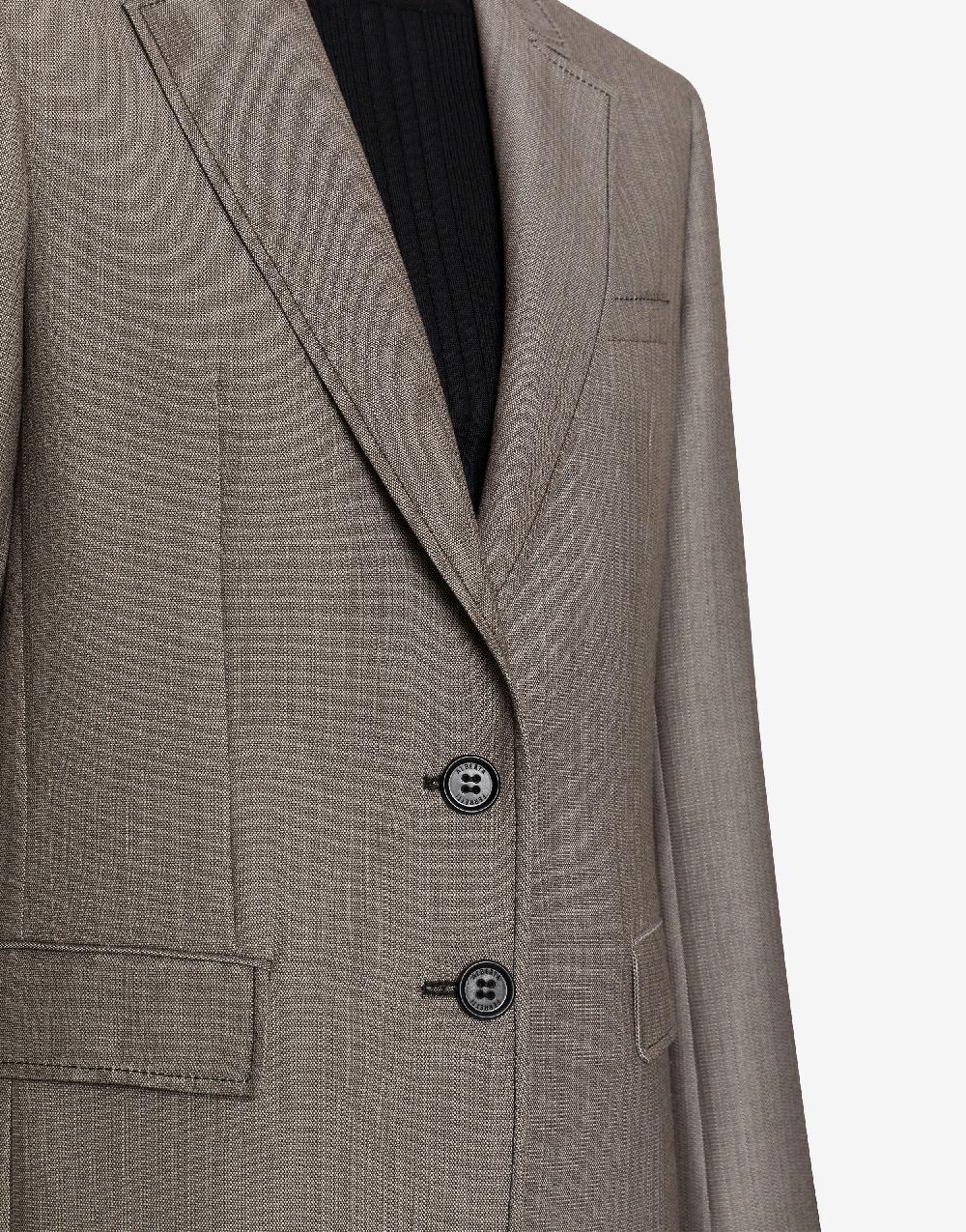 Alberta Ferretti Giacca in tweed di lana Italia