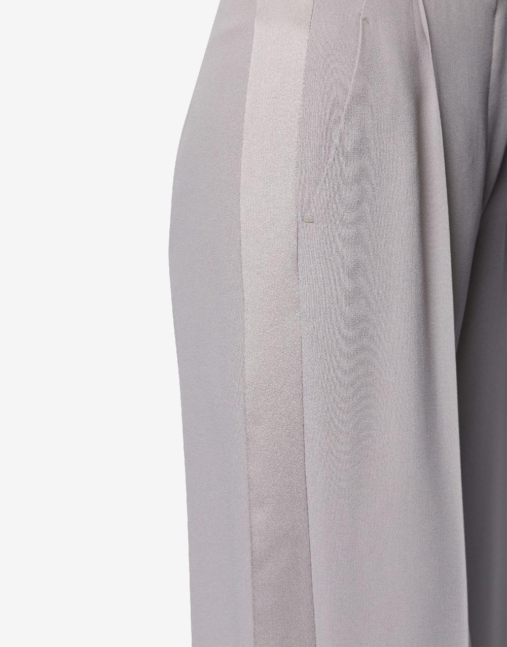 Alberta Ferretti Pantalone a vita bassa in enver satin Qualità