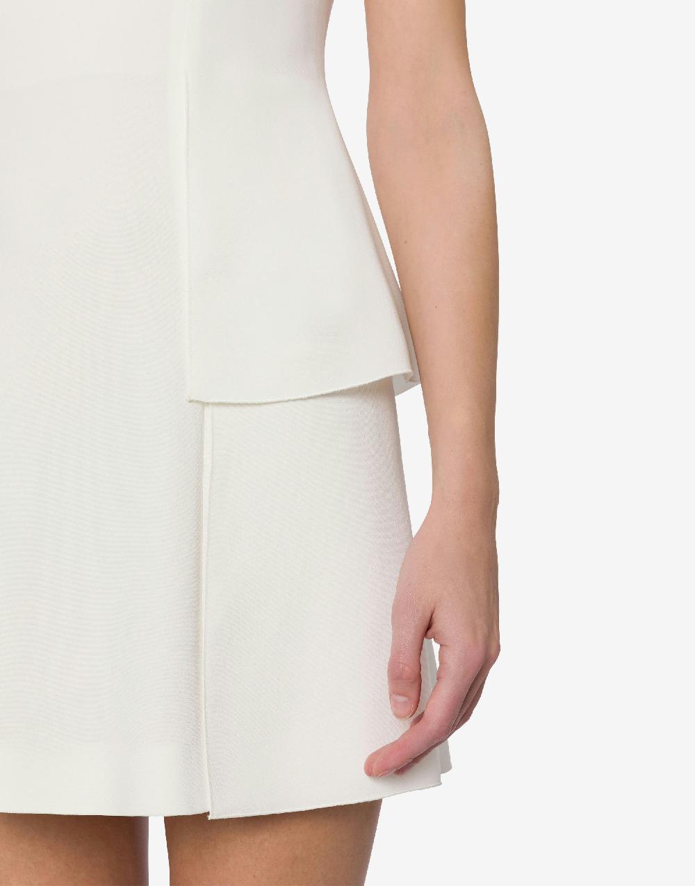 Alberta Ferretti Minidress in cady stretch Qualità Garantita