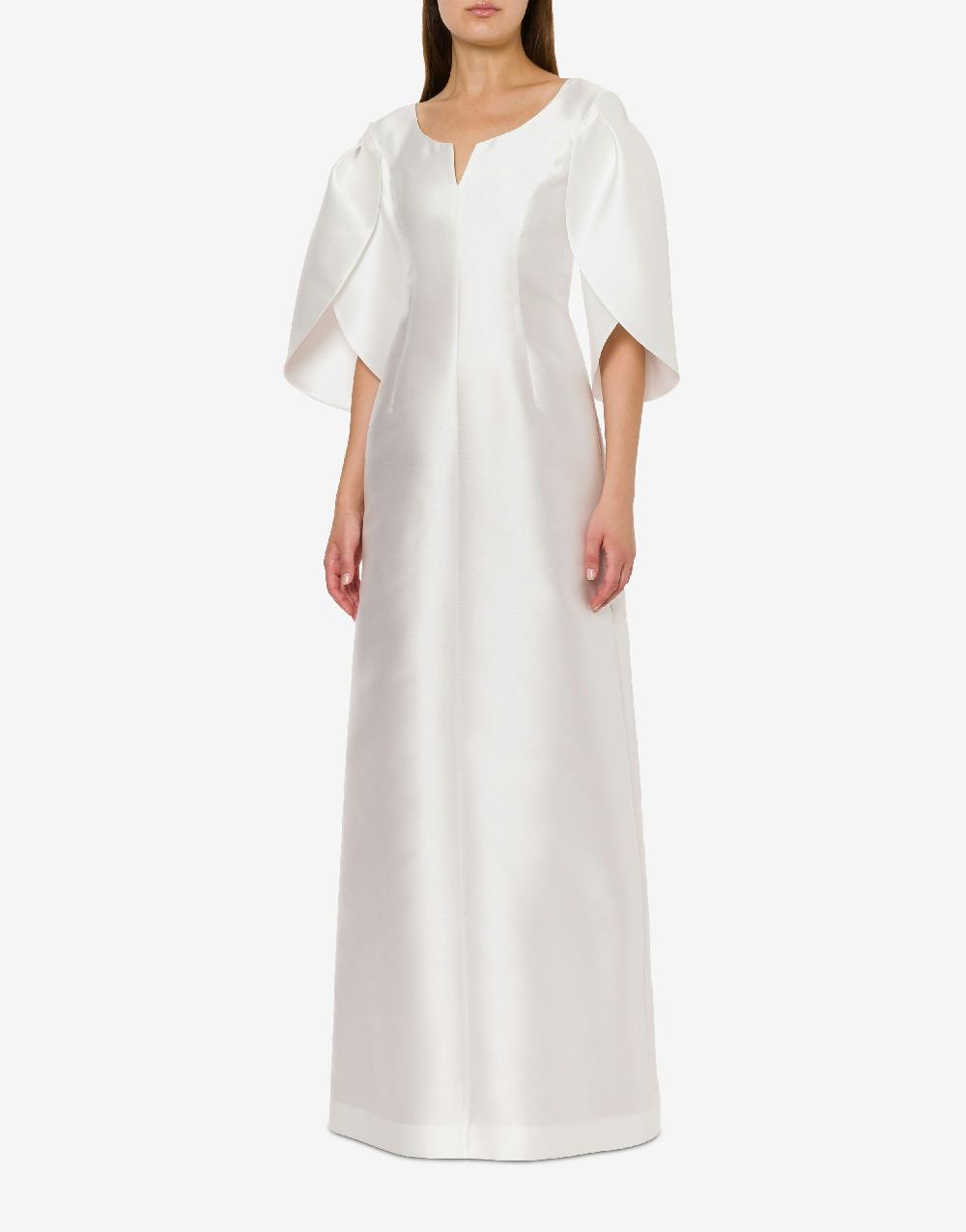 Alberta Ferretti Abito in mikado con maniche tulipano Negozi Online